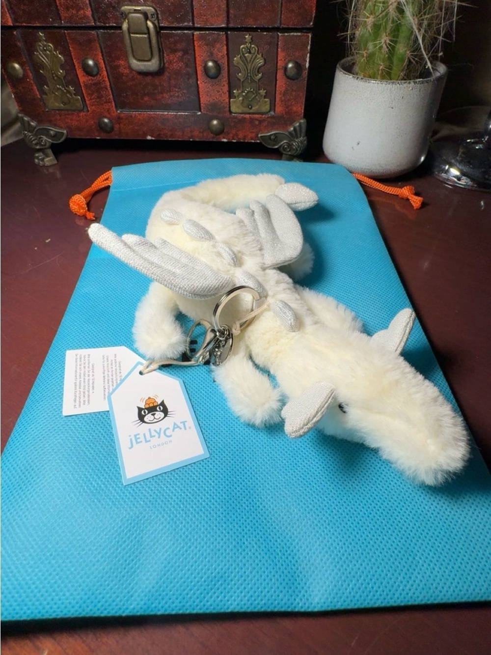Jellycat Retired Snow Dragon